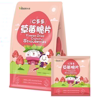 【米森】C多多草莓脆片(7gx5包/袋)期限115.2.221
