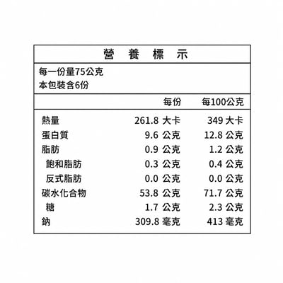 【米棧】旨米園 花青素麵(450g)(6入/包)／效期2027.07.01 #全素5