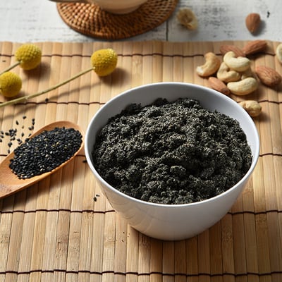 【米森】有機純黑芝麻粉(350g/罐)4