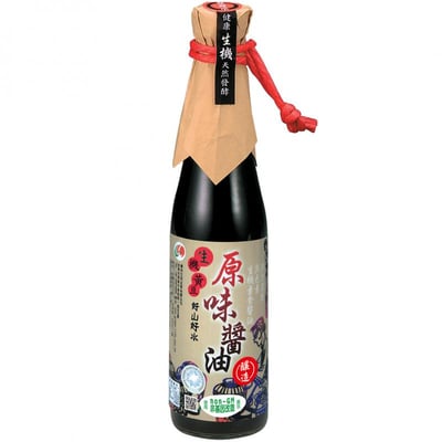 【綠色生活】生機原味醬油(420ml)3