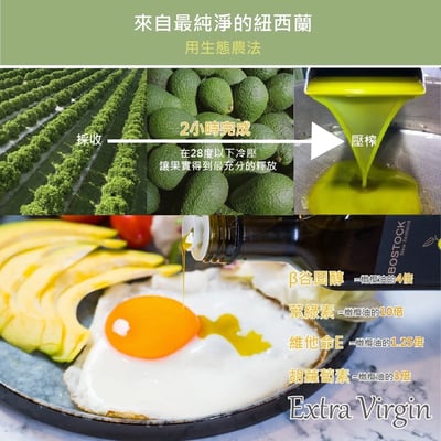 【Fresh Press】頂級冷壓初榨酪梨油(檸檬)4