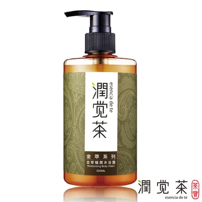 【茶寶】山茶花金萃植潤茶籽沐浴露350ml1