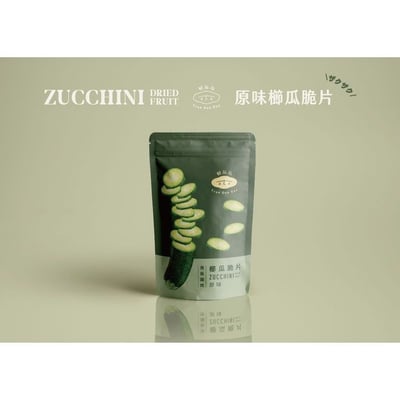 【初瓜瓜】櫛瓜脆片60g-3種口味3