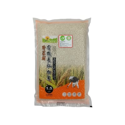 【野菜村】有機長秈白米 1.5公斤/包2