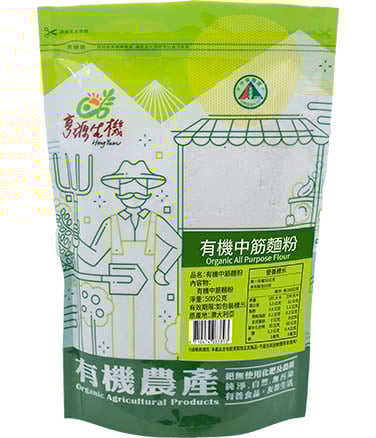 【亨源】有機麵粉/中筋/高筋/全麥1