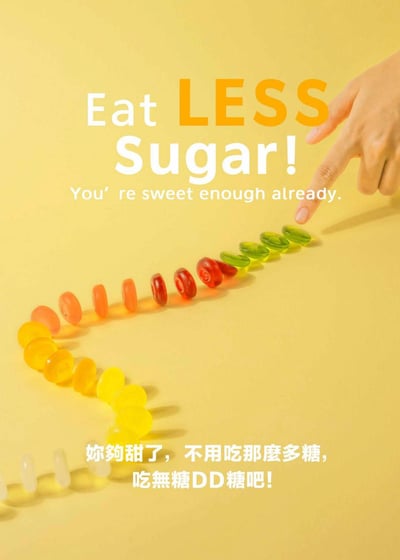 【DoubleD】無糖糖果70g8