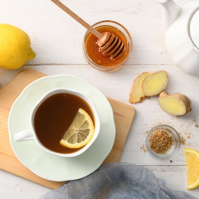 【米森 vilson】有機黑糖檸檬薑茶(20g x8包/盒)2