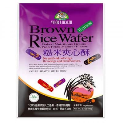 亨源-糙米夾心酥190g/包1