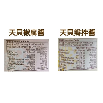 【翔鶴佳】天貝雙醬(兩種口味)220g4