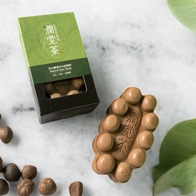 茶寶 潤覺茶酵素SPA按摩皂 100g2