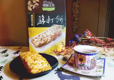 【得意工坊】蘇打餅(黑胡椒亞麻 / 蕎麥紫菜/蕎麥黑芝麻 )2