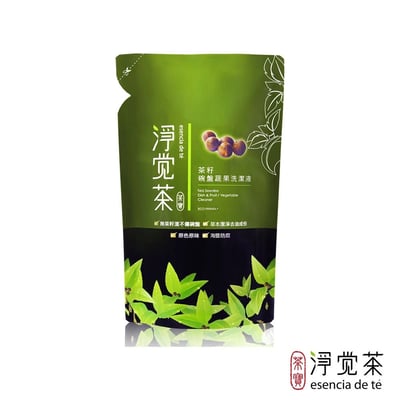 【茶寶】茶籽碗盤蔬果洗潔液補充包 700ml1