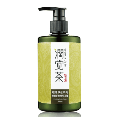 【茶寶】茶樹綠茶茶籽沐浴露 350ml1