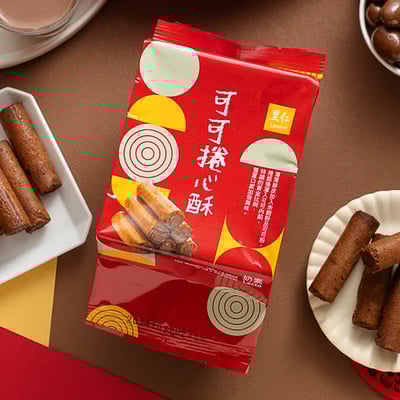 【里仁】可可捲心酥 169g1