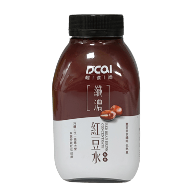 【輕食尚】纖濃紅豆水(無糖) 460ml #萬丹農會同款1