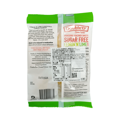 【DoubleD】無糖糖果70g5