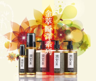 【茶寶】金萃瞬澤茶籽洗髮露350ml2