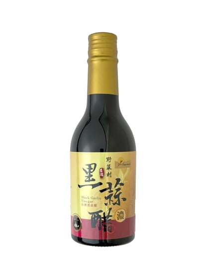【野菜村】黑蒜醋 (無糖)300ml X12