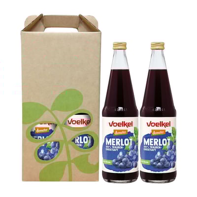 【Voelkel】維可 梅洛紅葡萄原汁700ML1