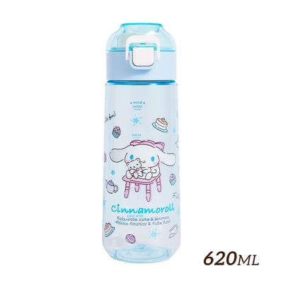 【HOUSUXI】三麗鷗-Tritan彈蓋水瓶620ml3