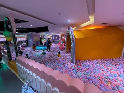 【高雄大遠百 奇幻島】 奇幻花園 高雄大遠百 一大一小全日暢玩1