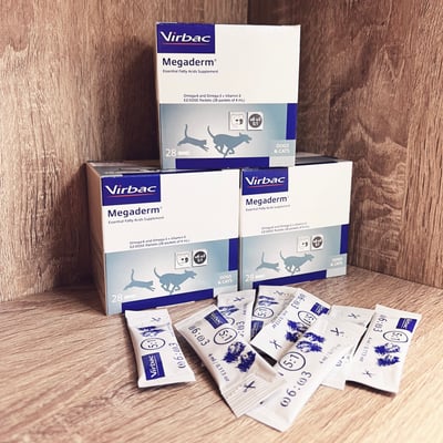 法國維克 Megaderm® 健膚樂  犬貓專用魚油1