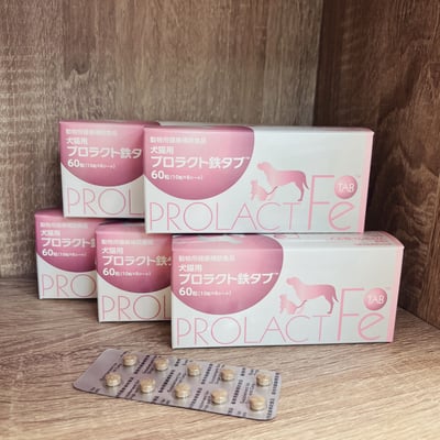 日本共立製藥 PROLACTFE 安補鐵 犬貓專用補血補鐵品 60錠裝1