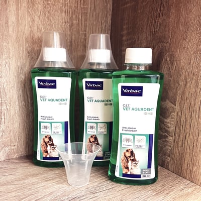 法國維克 C.E.T.® Aquadent  益口清 犬貓專用飲水潔牙液1