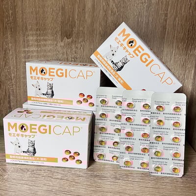 日本共立MOEGI 貝節益 犬貓專用綠貽貝關節保健 魚油膠囊 100顆/盒 心血管 維持活動力1