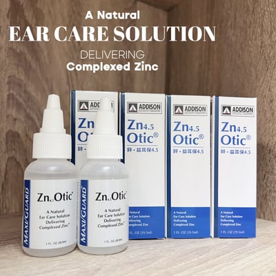 美國 ADDISON® 鋅-益耳保 pH4.5 寵物耳道抗菌滴劑  1oz1