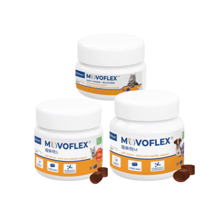 法國維克 Movoflex®魔樂飛 犬貓關節保健營養品 30錠裝2