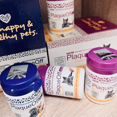 瑞典 ProDen博樂丹 PlaqueOff® 犬貓專用潔牙粉1