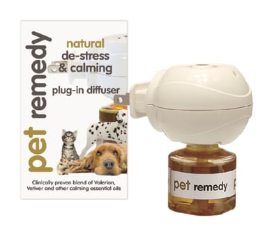 英國原裝進口 Pet remedy 放輕鬆 寵物情緒舒緩 主機插電型40ml / 補充瓶40ml*2瓶2