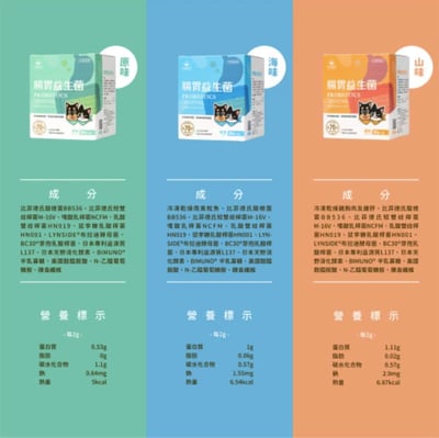 汪喵星球 犬貓專用 腸胃益生菌 原味/山味/海味 30包/盒2