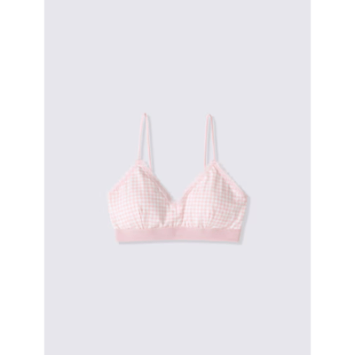 【 GU 】格紋無鋼圈 Bralette3