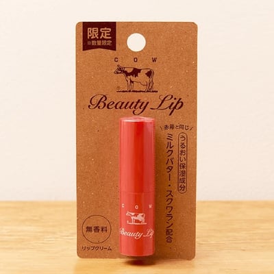 【 牛乳石鹼 赤箱 】保濕護唇膏1