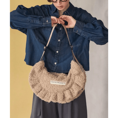 【 THEATRE PRODUCTS × FREAK'S STORE 】別注捲毛荷葉邊肩背包8