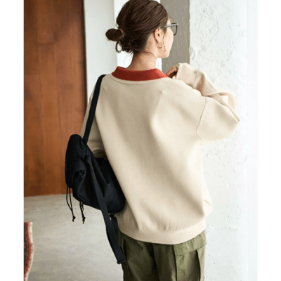 【 FREAK'S STORE 】撞色 POLO 領排釦針織上衣10