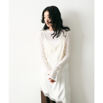 【 Lutim by u 】透膚羅紋圓領上衣4