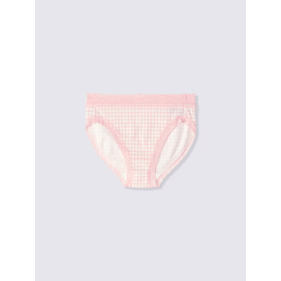 【 GU 】格紋中腰三角內褲1