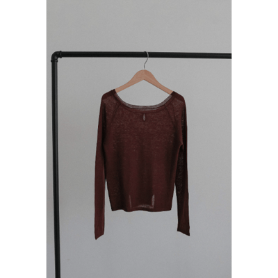 【 tento 】2Way Crewneck Knit Sweater｜前後2WAY透膚羊毛針織衫6