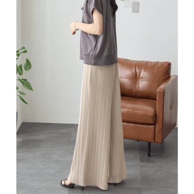 【 日本 ReDial 】不規則壓褶褲 夏日早鳥預購5