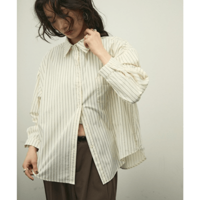 【 Lutim by u 】長袖條紋襯衫13