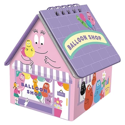 【PLAZA 限定 】BARBAPAPA（巴巴爸爸）小屋造型盒裝月曆1