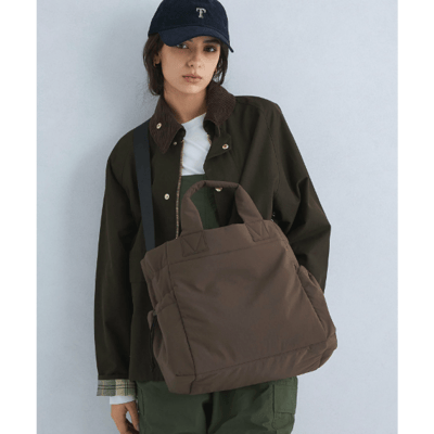 「WEB限定」的 2WAY 潑水托特包9