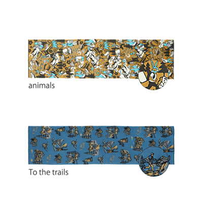 【CHAORAS】戶外運動速乾抗菌多功能手巾｜其他特色設計系列 男女通用 登山露營首選7