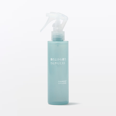 【 日本 MUJI 】衣服專用涼感噴霧1