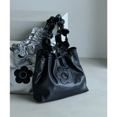 【 MARY QUANT × VIS 】WEB限定 荷葉邊手提托特包2