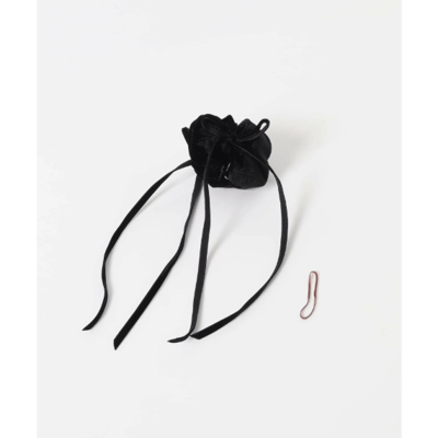 【日本DISCOAT】絲絨緞帶馬尾扣3