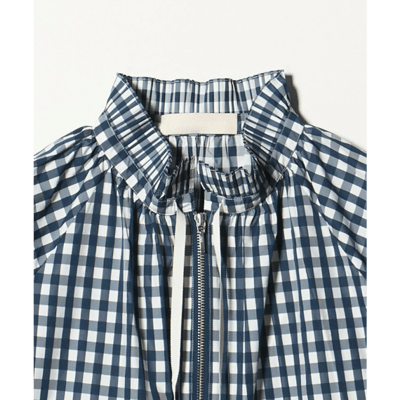 【 Marilyn Moon 】格子細褶荷葉邊夾克4